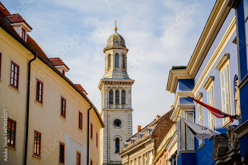 Vászonkép Evangelical Church in Sopron