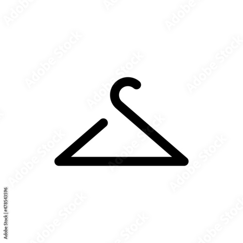 Hanger icon. Fashion concept. Vector on isolated background. EPS 10