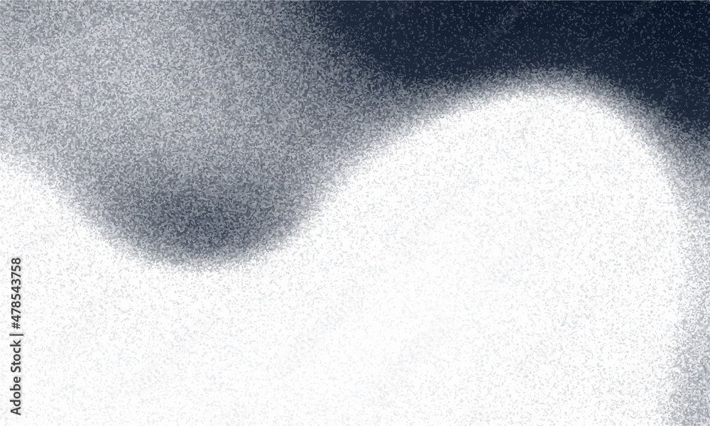 Fototapeta premium Dotwork gradient pattern vector background. abstract black-white swirl.