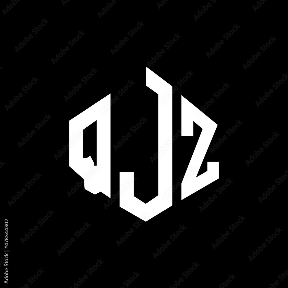 QJZ letter logo design with polygon shape. QJZ polygon and cube shape logo design. QJZ hexagon vector logo template white and black colors. QJZ monogram, business and real estate logo. QJZ letter logo design with polygon shape. QJZ polygon and cube shape logo design. QJZ hexagon vector logo template white and black colors. QJZ monogram, business and real estate logo.