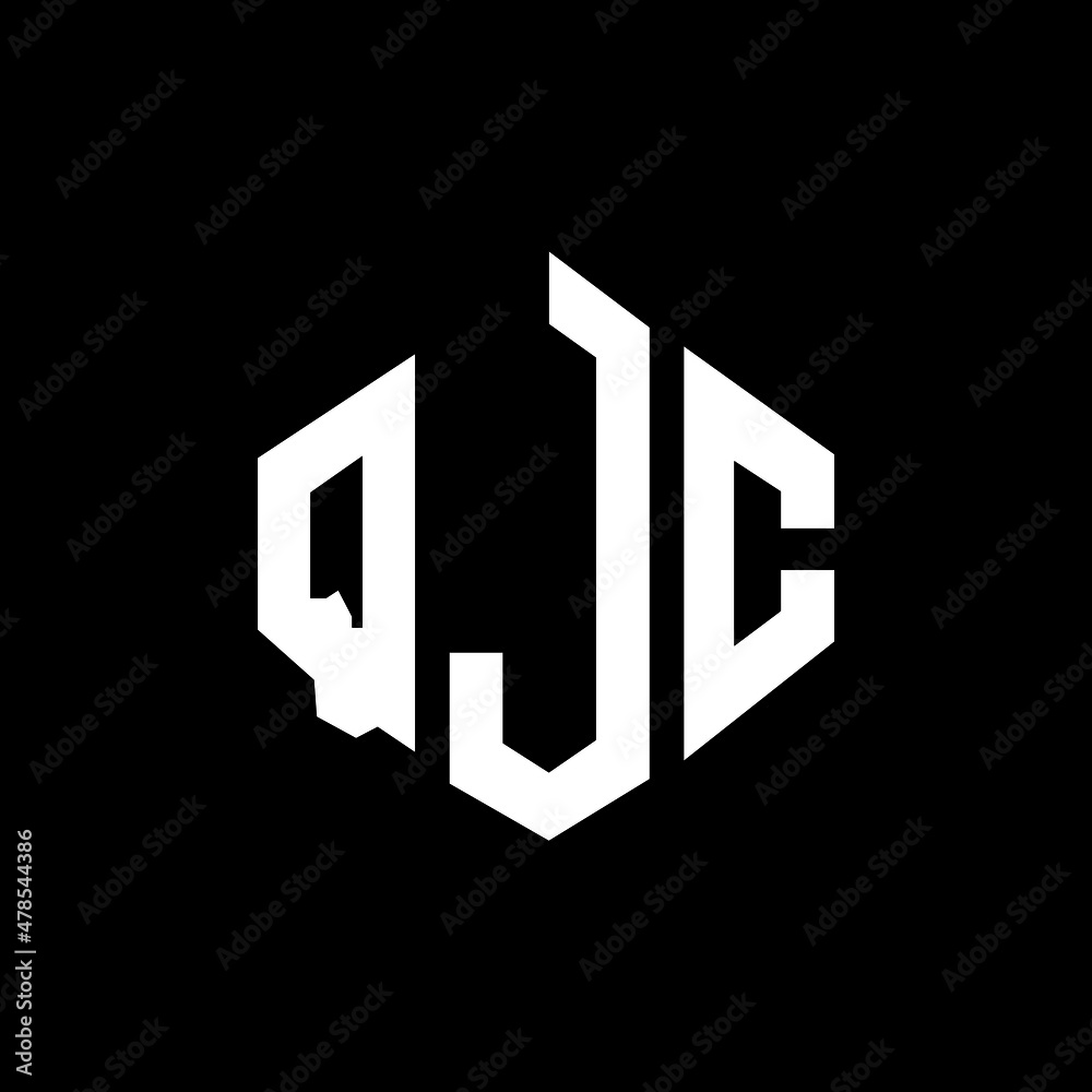 QJC letter logo design with polygon shape. QJC polygon and cube shape logo design. QJC hexagon vector logo template white and black colors. QJC monogram, business and real estate logo. QJC letter logo design with polygon shape. QJC polygon and cube shape logo design. QJC hexagon vector logo template white and black colors. QJC monogram, business and real estate logo.