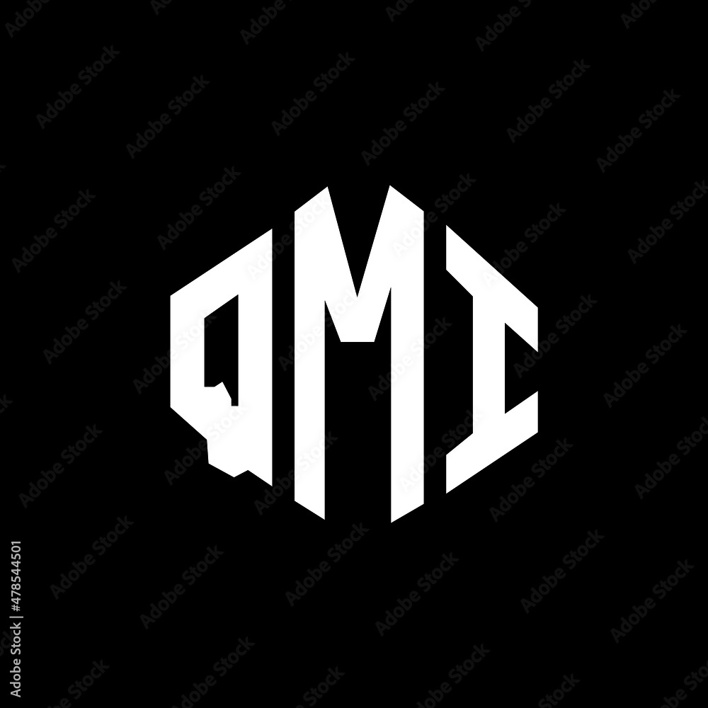 QMI letter logo design with polygon shape. QMI polygon and cube shape logo design. QMI hexagon vector logo template white and black colors. QMI monogram, business and real estate logo. QMI letter logo design with polygon shape. QMI polygon and cube shape logo design. QMI hexagon vector logo template white and black colors. QMI monogram, business and real estate logo.