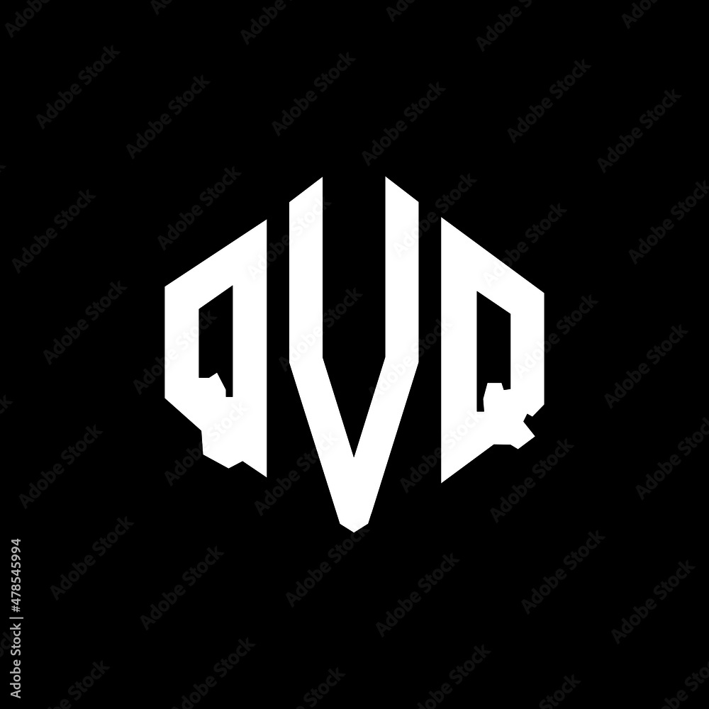 QVQ letter logo design with polygon shape. QVQ polygon and cube shape logo design. QVQ hexagon vector logo template white and black colors. QVQ monogram, business and real estate logo. QVQ letter logo design with polygon shape. QVQ polygon and cube shape logo design. QVQ hexagon vector logo template white and black colors. QVQ monogram, business and real estate logo.