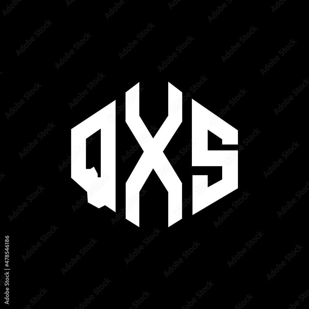 QXS letter logo design with polygon shape. QXS polygon and cube shape logo design. QXS hexagon vector logo template white and black colors. QXS monogram, business and real estate logo. QXS letter logo design with polygon shape. QXS polygon and cube shape logo design. QXS hexagon vector logo template white and black colors. QXS monogram, business and real estate logo.
