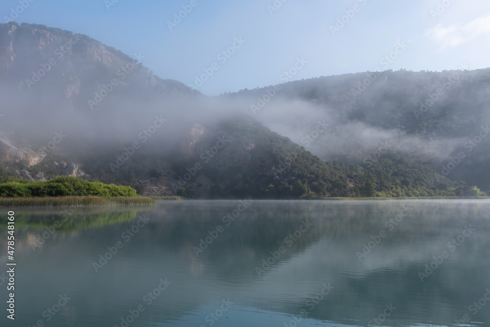 Mists in the Laguna del Tobar Mists in the Laguna del Tobar