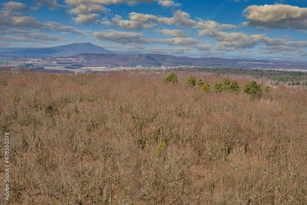 Aussicht auf den Thüringer Wald im Herbst Aussicht auf den Thüringer Wald im Herbst