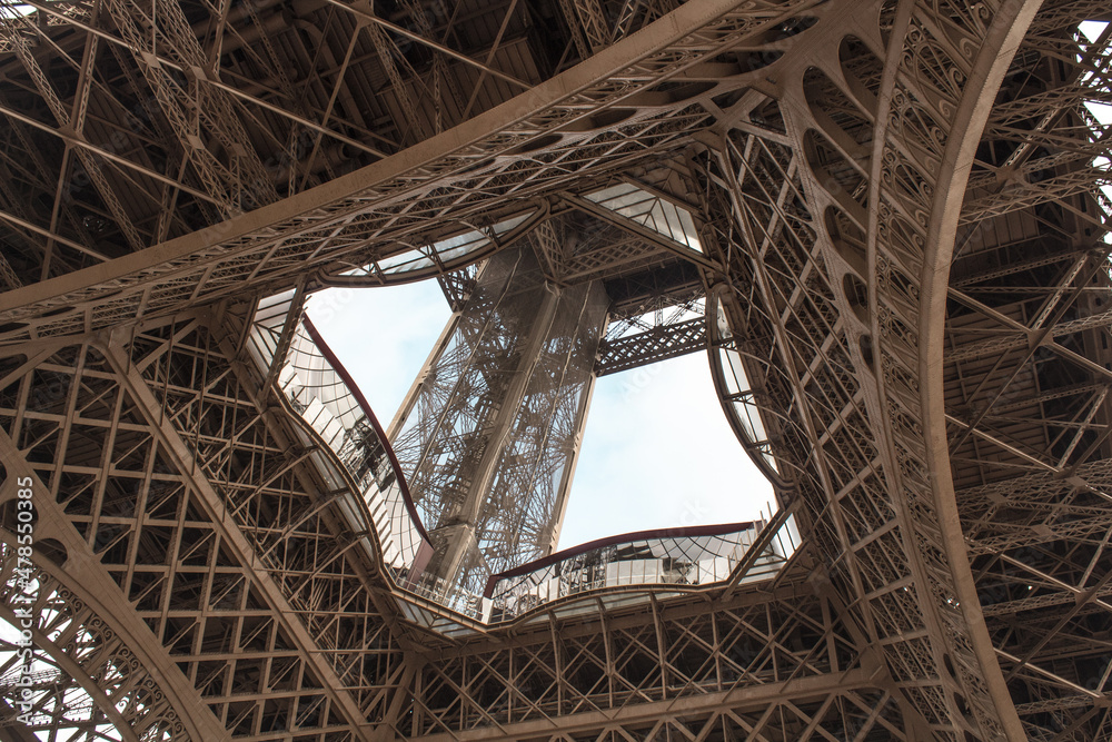 Paris Eiffelturm Nahaufnahme