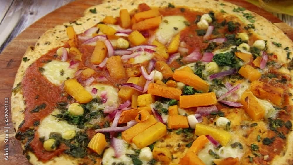 pumpkin pie with vegetables and spices on a wooden background pumpkin pie with vegetables and spices on a wooden background
