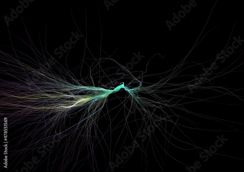 Abstract fractal background