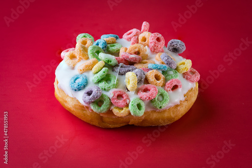 Fruit Loops Donut