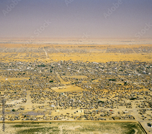 Capital City of Nouakchott Sahara Desert Mauritania Africa photo