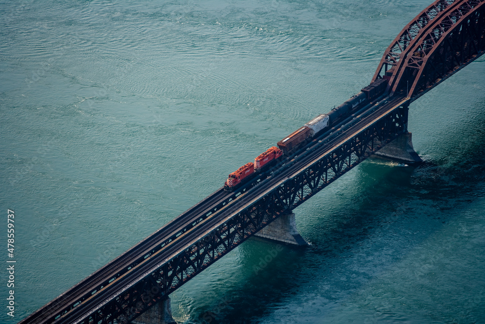 Obraz premium Railway Quebec Canada