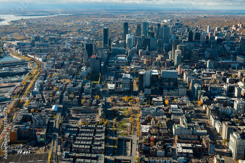 Downtown Montreal in Summer Quebec Canada