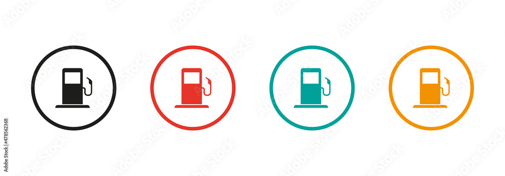 Gas station. Gasoline. Refill. Vector image. Gas station. Gasoline. Refill. Vector image.