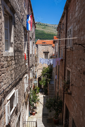 Fényképezés Ulica Svetog Josipa, one of the many steep backstreet alleyways that criss-cross