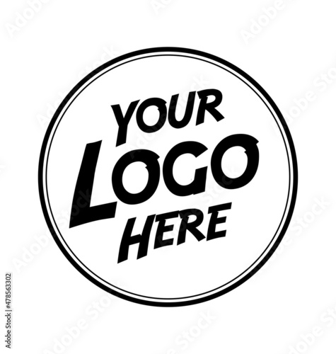 your logo here placeholder symbol