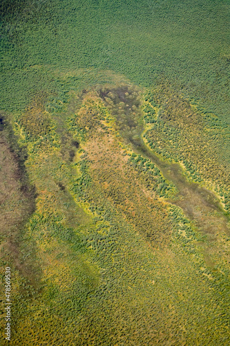 Fototapeta Naklejka Na Ścianę i Meble -  Tundra Wilderness near Waskaganish Quebec Canada