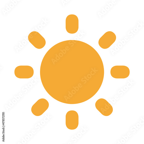 Sun illustration, abstract 