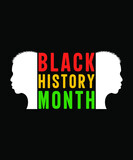 Hand drawn black history month illustration