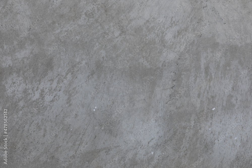 Naklejka premium Background and texture of wall with flattened rustic gray concrete