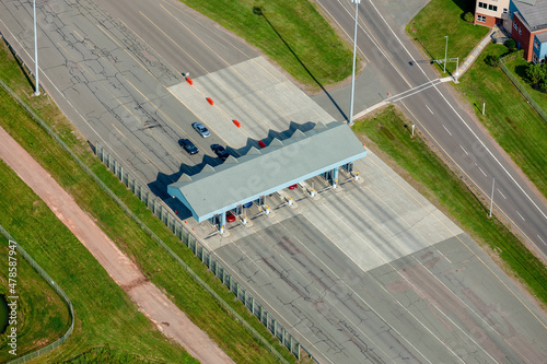 Confederation Bridge Toll Booth Borden-Carlton Prince Edward Island Canada