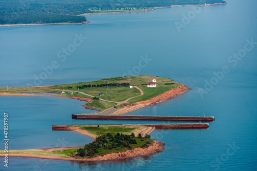 Wood Islands Provincal Park and Lighthouse Prince Edward Island Canada photo