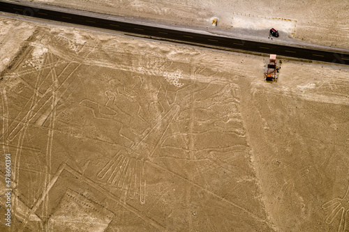 Nazca Lines Geoglyphs UNESCO Site Peru © Overflightstock