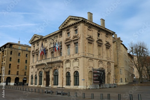 La mairie, vue de l'extérieur, ville de Marseille, département des Bouches du Rhône, France © ERIC