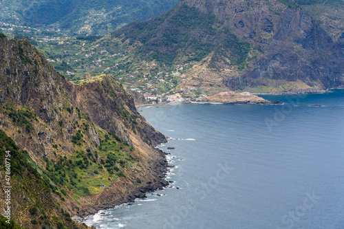 Vereda da Boca do Risco walking path in Madeira’s island north-eastern coast