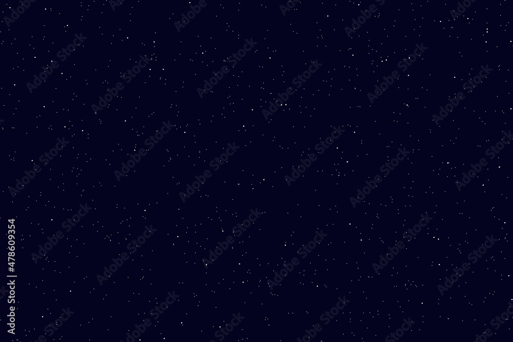 starry texture in dark night sky background