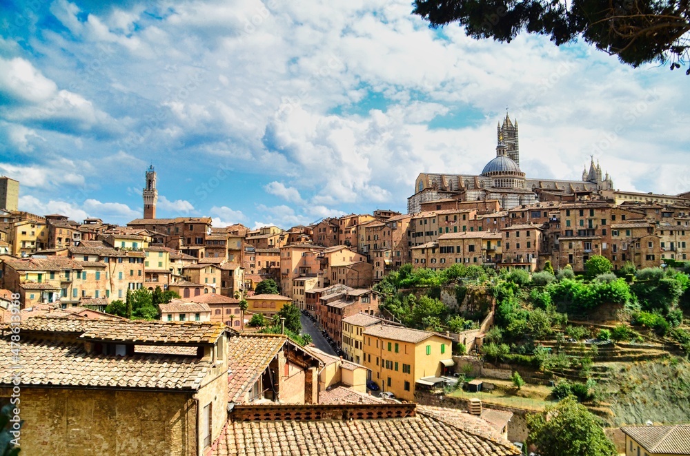 Siena - Beautiful Cityscape in Italy