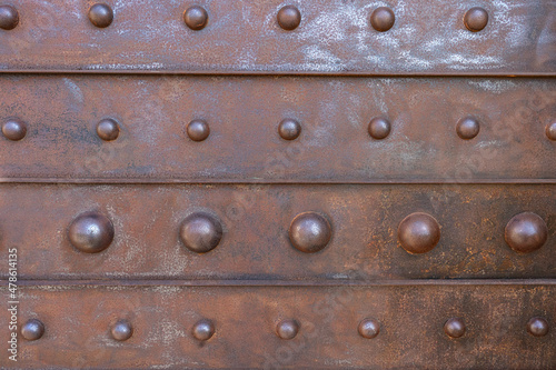 rusty metal sheet wall for background