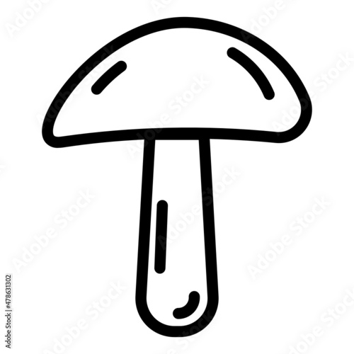 mushroom icon logo vector design