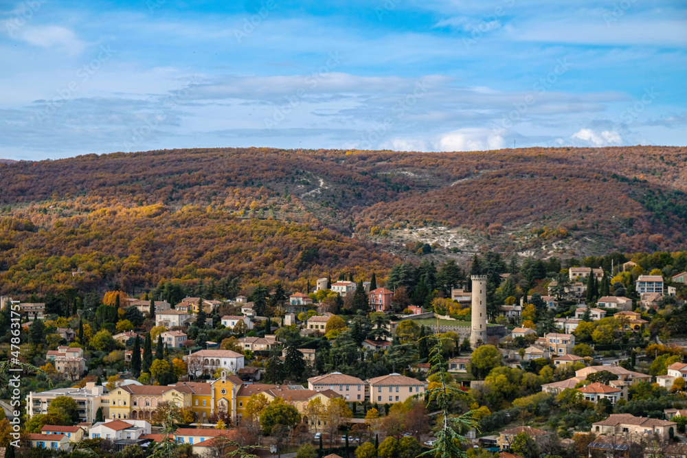 Forcalquier village de Haute Provence