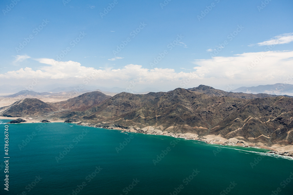 Isolated Pacific Coast South of Chimbote Ancash Peru