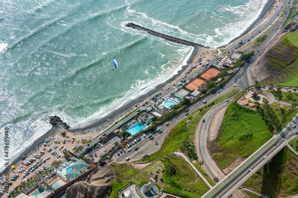 Seaside Resorts and Beaches Capital City Lima Peru