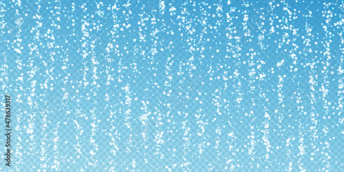 Amazing falling snow Christmas background. Subtle © Begin Again