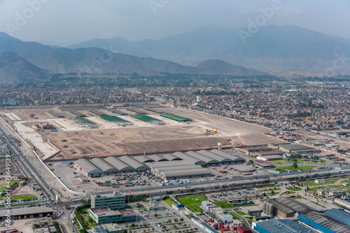 Industrial Zone of Capital City Lima Peru