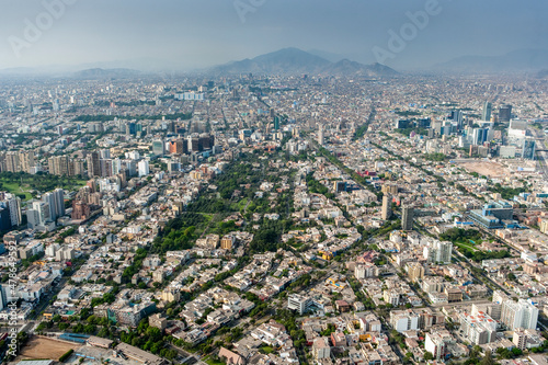 Central Downtown Commercial and Financial Districts Capital City Lima Peru