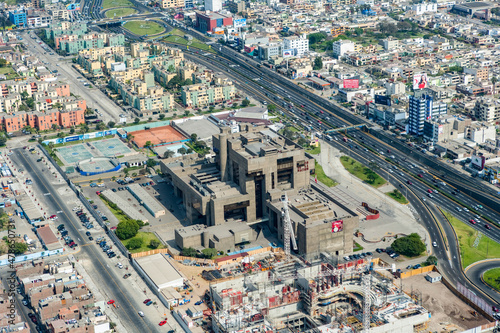 Commercial Areas of Capital City Lima Peru