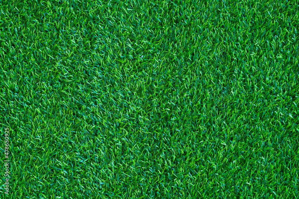 Fototapeta premium Green grass background, football field