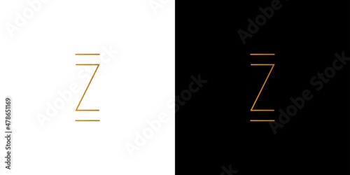 Modern and unique letter Z initials logo design 2