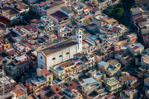 Church in Palmero Sicily Italy photo