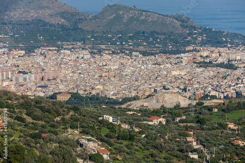 Bagheria and Porticello Sicily Italy © Overflightstock