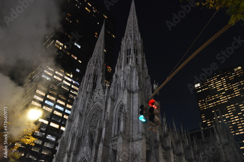 Catedral en la ciudad de Nueva York