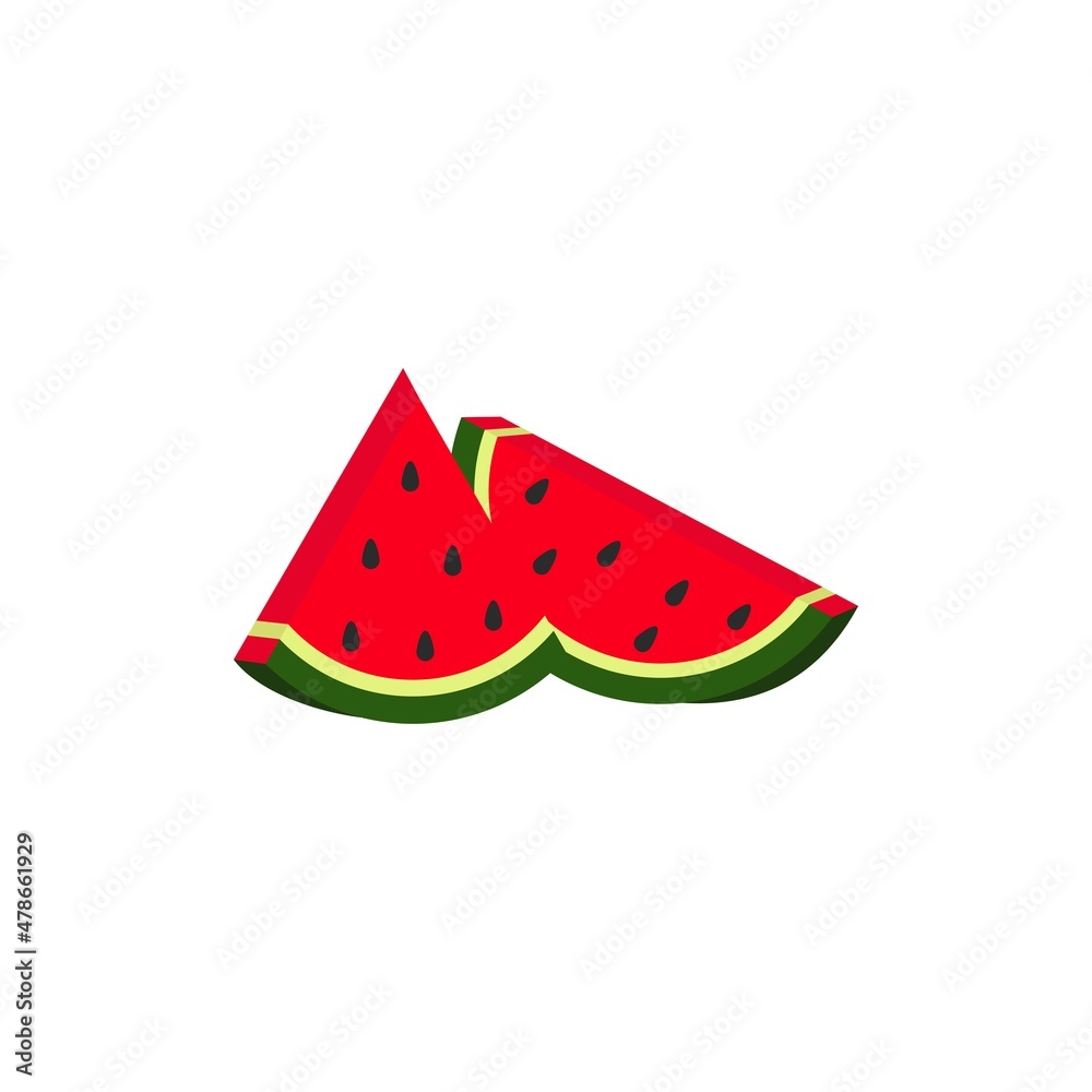 watermelon icon design vector templates watermelon icon design vector templates