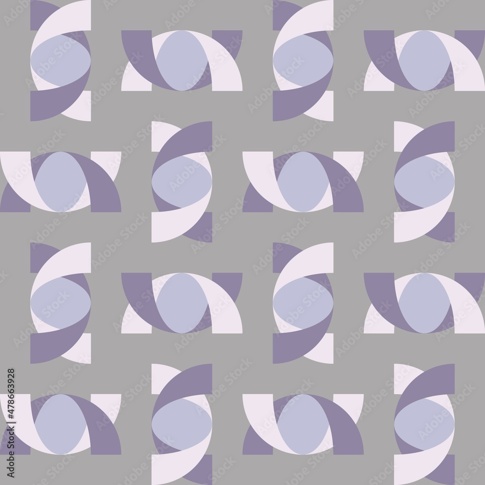 Simple abstract seamless pattern - accent for any surfaces.