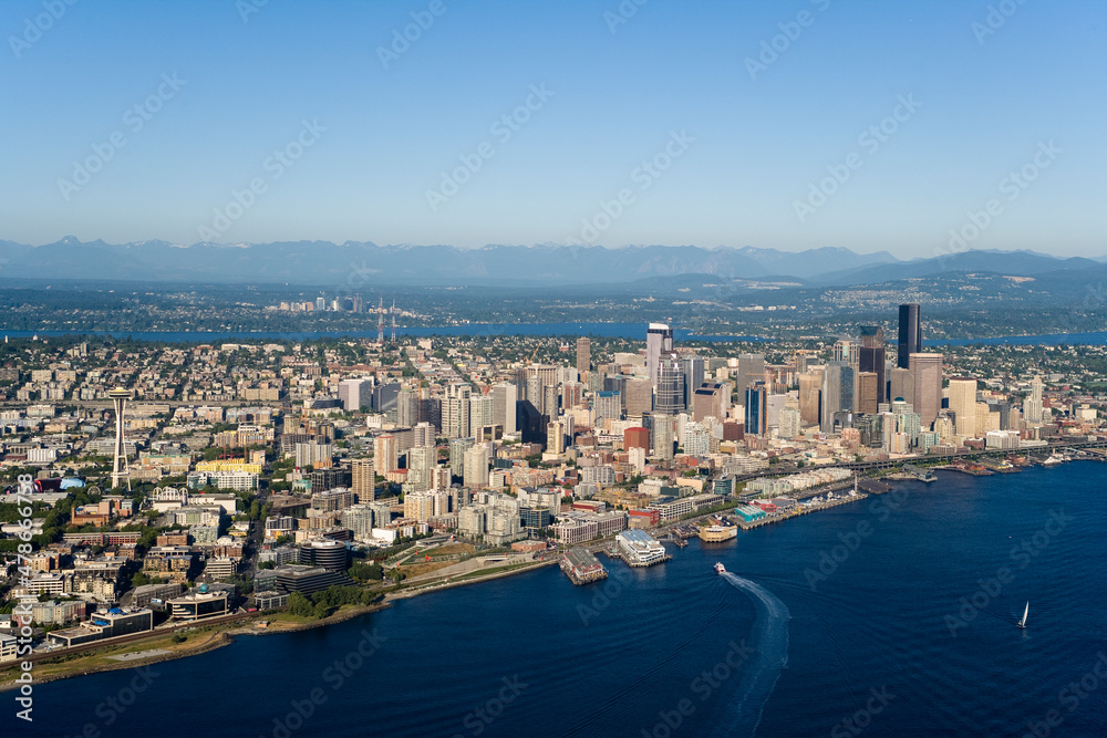 Downtown Seattle Washington USA