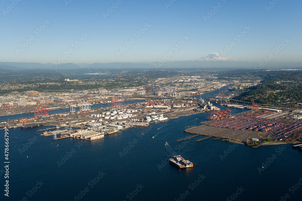 Fototapeta premium Downtown Seattle Washington USA
