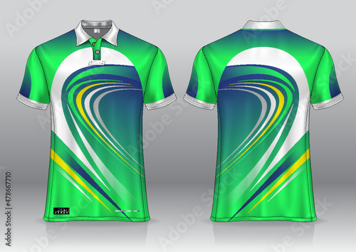 polo shirt uniform design for outdoor sports